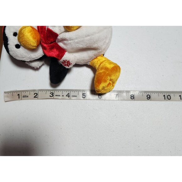 Whimsical Pals Christmas Penguin 6 inch Plush Holiday Stuffed Animal Toy Walmart - Picture 4 of 4